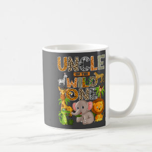 Mug Oncle du sauvageon 1er anniversaire garçon safari