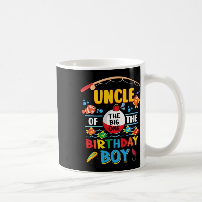 Mug Oncle Of The Big One Pêche 1er Anniversaire Ofish (Droite)