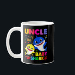 Mug Oncle requin Oncle requin Famille de requins Fête<br><div class="desc">Oncle requin Oncle requin Famille de requins Fête des mères</div>