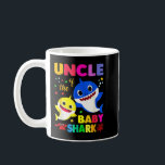 Mug Oncle requin Oncle requin Famille de requins Fête<br><div class="desc">Oncle requin Oncle requin Famille de requins Fête des mères</div>