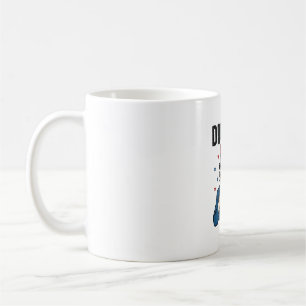 Mug Oncle Sam drôle de bière patriotique vecteur conce