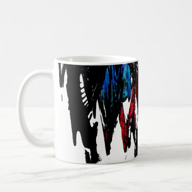 Mug Ondes colorées (Gauche)
