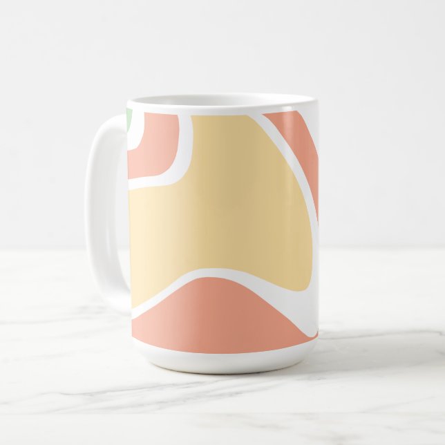 Mug Ondes de ripple liquide (Devant gauche)