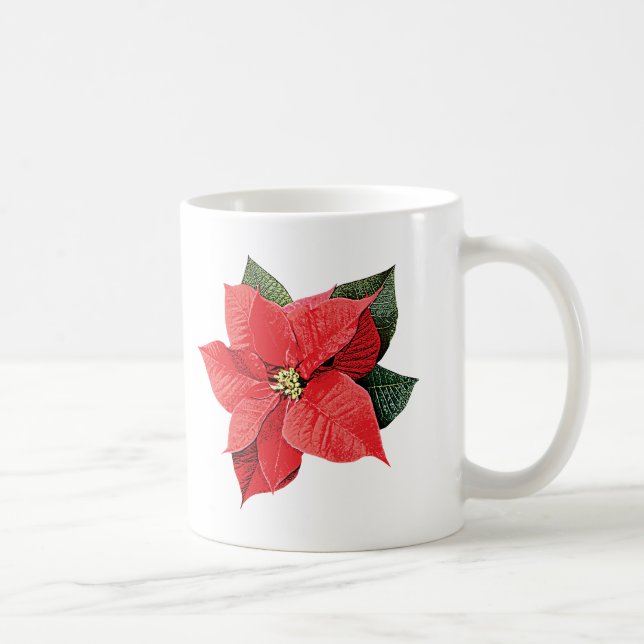 Mug One Christmas Poinsettia (Droite)