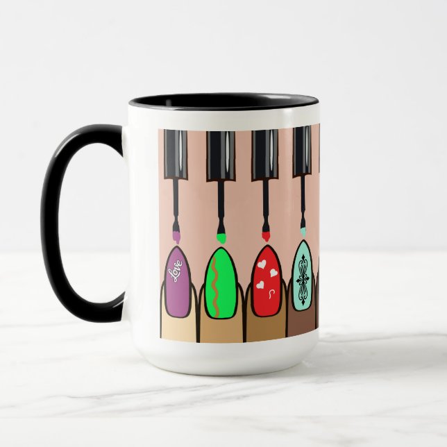 Mug Ongles Peints (Gauche)