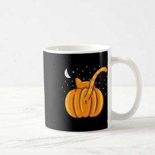 Mug Onglet orange Citrouille de la touche de chat Hall