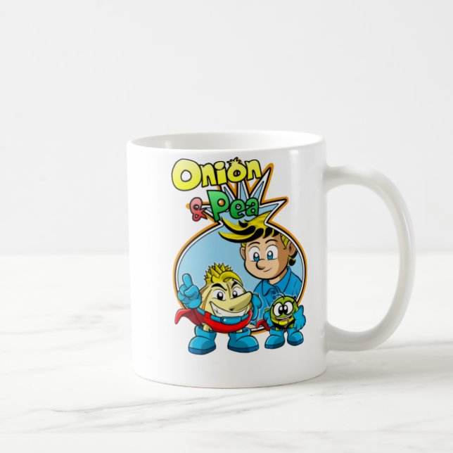Mug Onion et Pea covers mug. (Droite)
