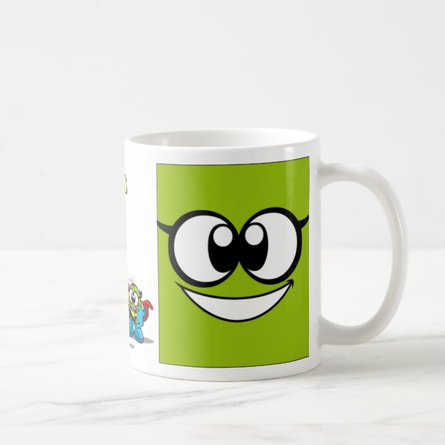 Mug Onion et Pea eyes mug. (Droite)