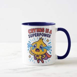 Mug Onion Superhero   Drôle café de l'alimentation