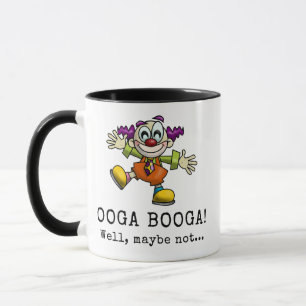 Mug Ooga Booga Clown effrayant