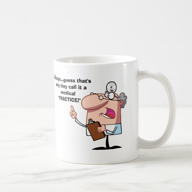 Mug Ooops….Médicale "pratique " (Droite)