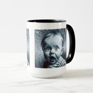 Mug Op Art Baby Combo Mug, 15 oz