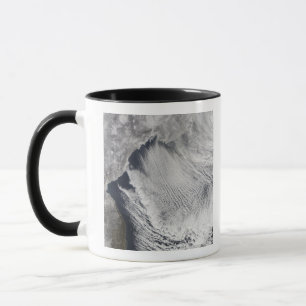 Mug Opacifiez les rues formant au-dessus de la mer du
