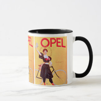 Mug Opel - affiche vintage Art (1900) de bicyclette