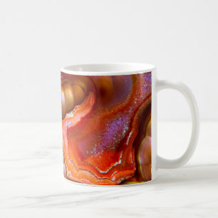 Mug Opéra de feu rouge iridescente