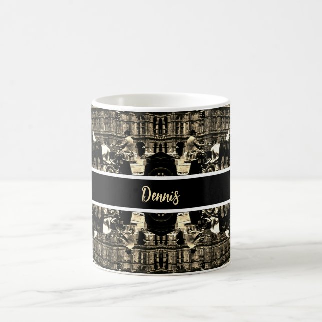 Mug Opéra Staatsoper de Vienne en Fiacre d'époque Autr (Centre)