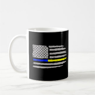 Mug Opérateur 911 Dispatcher Flag First Responder 911
