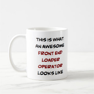 Mug opérateur chargeur frontal, génial