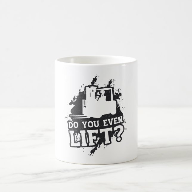 Mug Opérateur de chariot élévateur Soulevez-Vous Même  (Centre)