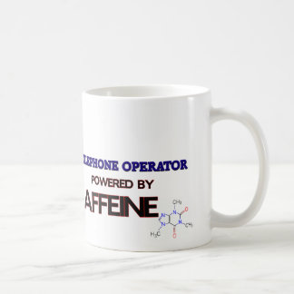 Mug Opérateur de téléphone actionné par la caféine