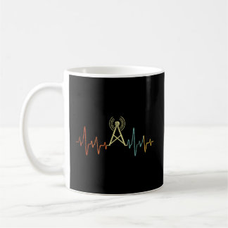 Mug Opérateur radio jambon grand-père père radio amate
