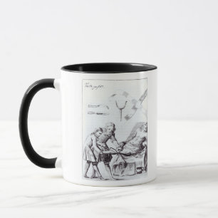 Mug Opération chirurgicale pour amputer une jambe