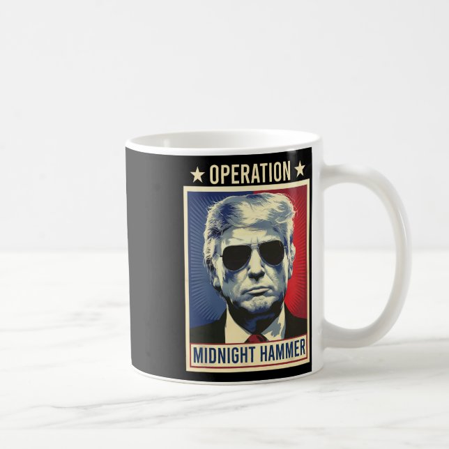 Mug Opération Midnight Hammer Trump  (Droite)