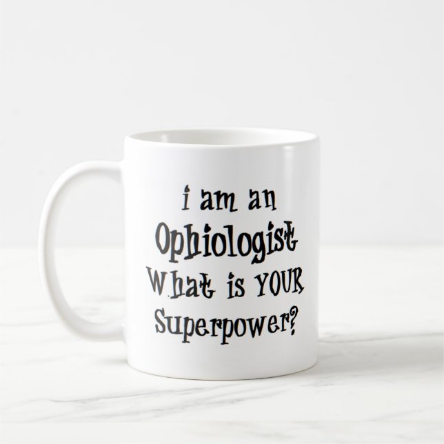 Mug ophiologiste (Gauche)