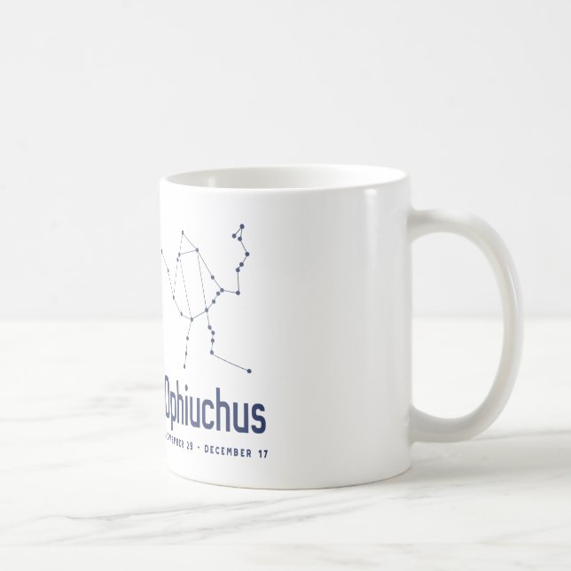 Mug Ophiuchus 13ème zodiaque signe 29 novembre - 17 (Droite)