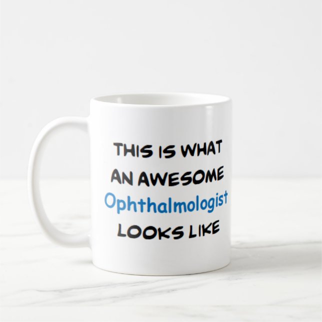 Mug ophtalmologiste, génial (Gauche)