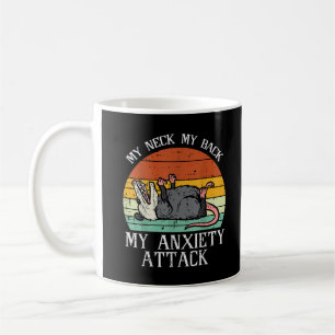 Mug Opossum Mon Cou Retour Anxiété Attaque Possum Chan
