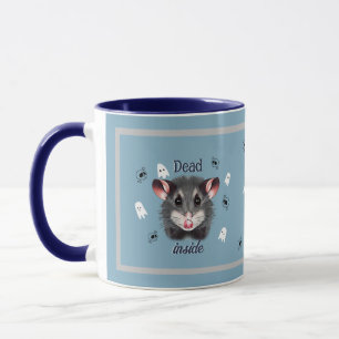 Mug Opossum Mort À L'Intérieur Acrylique