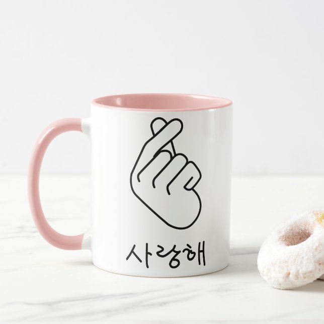 MUG OPPA CORÉE (Avec donut)