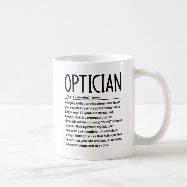 Mug Opticien (Droite)