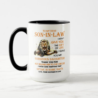 Mug Optine Est Un Jours Cadeau Pour Son En Droit