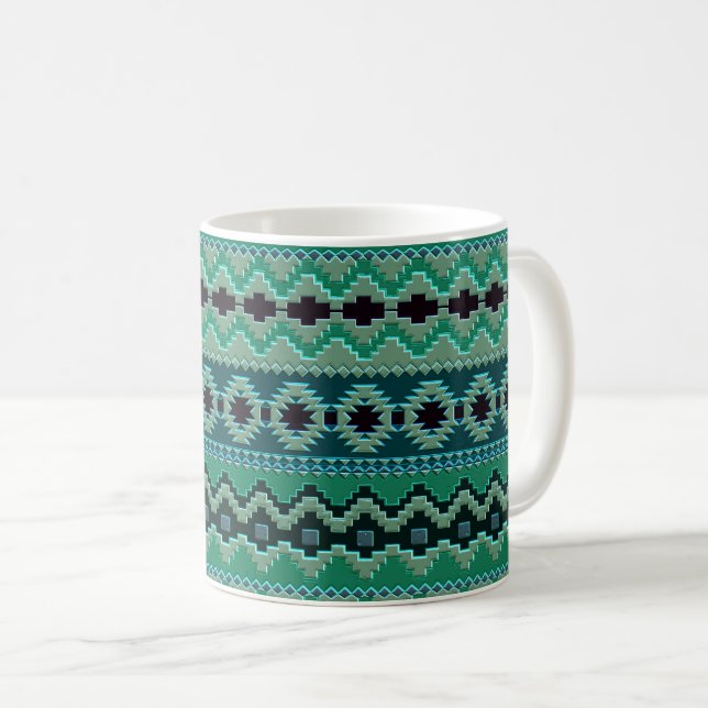 Mug Options de l'amérindienne moderne 39A-B (Devant droit)