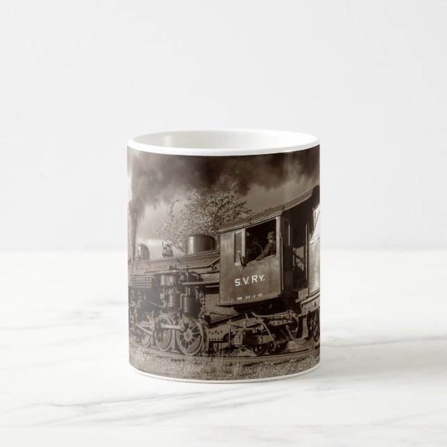 Mug Options d'image du train 25A-E de vapeur (Centre)