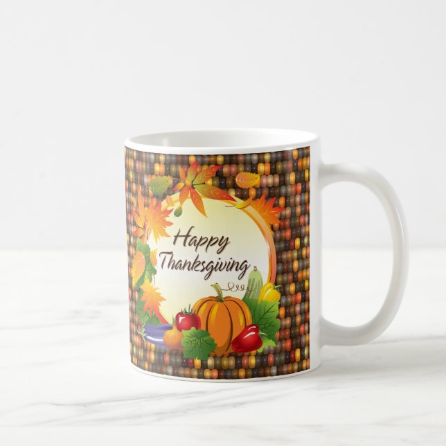 Mug Options du bon thanksgiving 5A-13A (Droite)