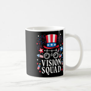 Mug Optométrie Opticienne 4 juillet Vision Squad