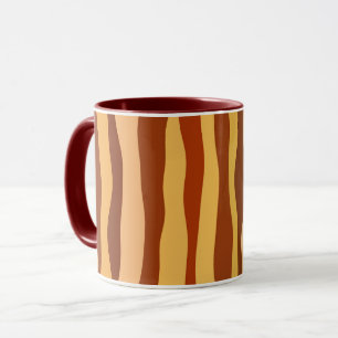 Mug Or Brun Sienne Brûlé du Lever du Soleil du Désert