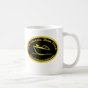 Mug Or classique de club de bateau de nanowatt/tasse