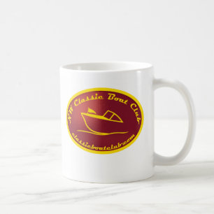 Mug Or classique de club de bateau de nanowatt/tasse
