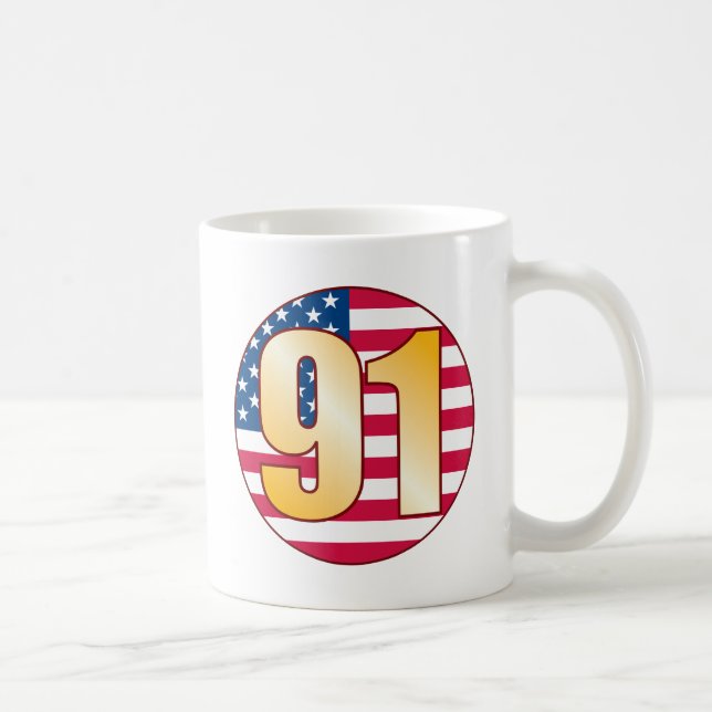 Mug Or des 91 Etats-Unis (Droite)