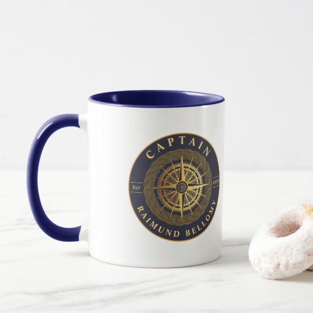 Mug Or Nautique (Avec donut)