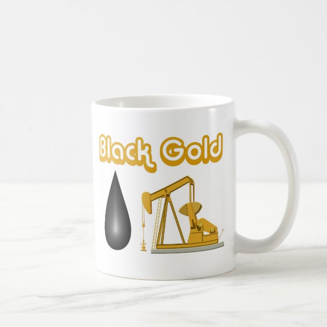 Mug Or noir (Droite)