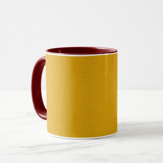 Mug Or sombre texturé (Devant gauche)