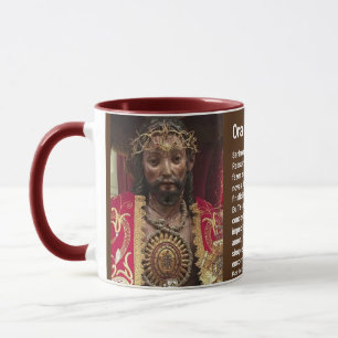 Mug Oração ao Senhor Santo Cristo Em Caneca