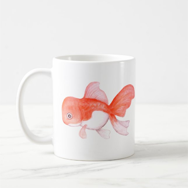 Mug Oranda Goldfish Fancy Goldfish (Gauche)