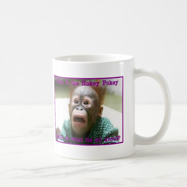 Mug Orang-outan à l'eau de rose de Pokey (Droite)