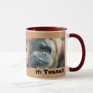 Mug Orang-outan salut !.